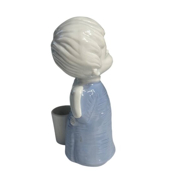 Colonial Candle Vintage Ceramic Singing Angel Candle Stick Holder Christmas - Picture 4 of 6